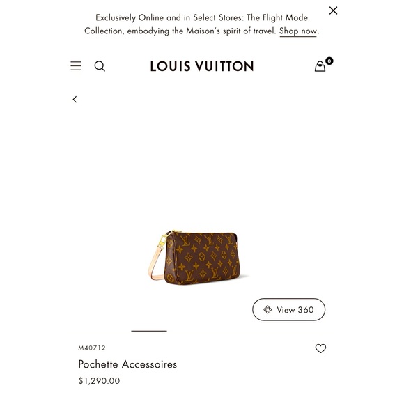 Louis Vuitton Handbags - Louis Vuitton Pochette Accessoires. Worn twice